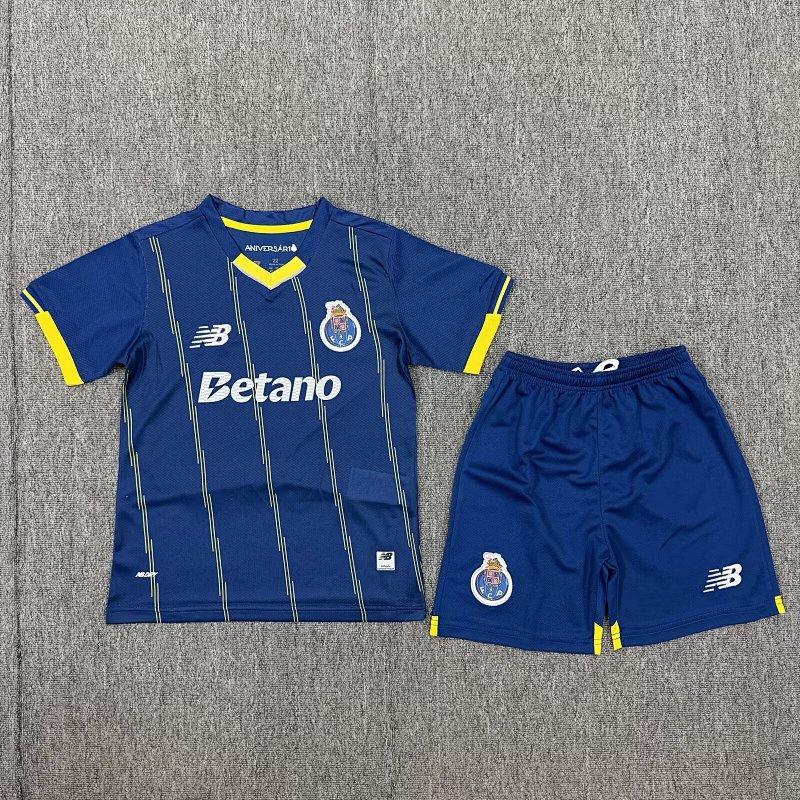 Niño_Kids Porto Fourth Soccer Uniform 25 26-huirong